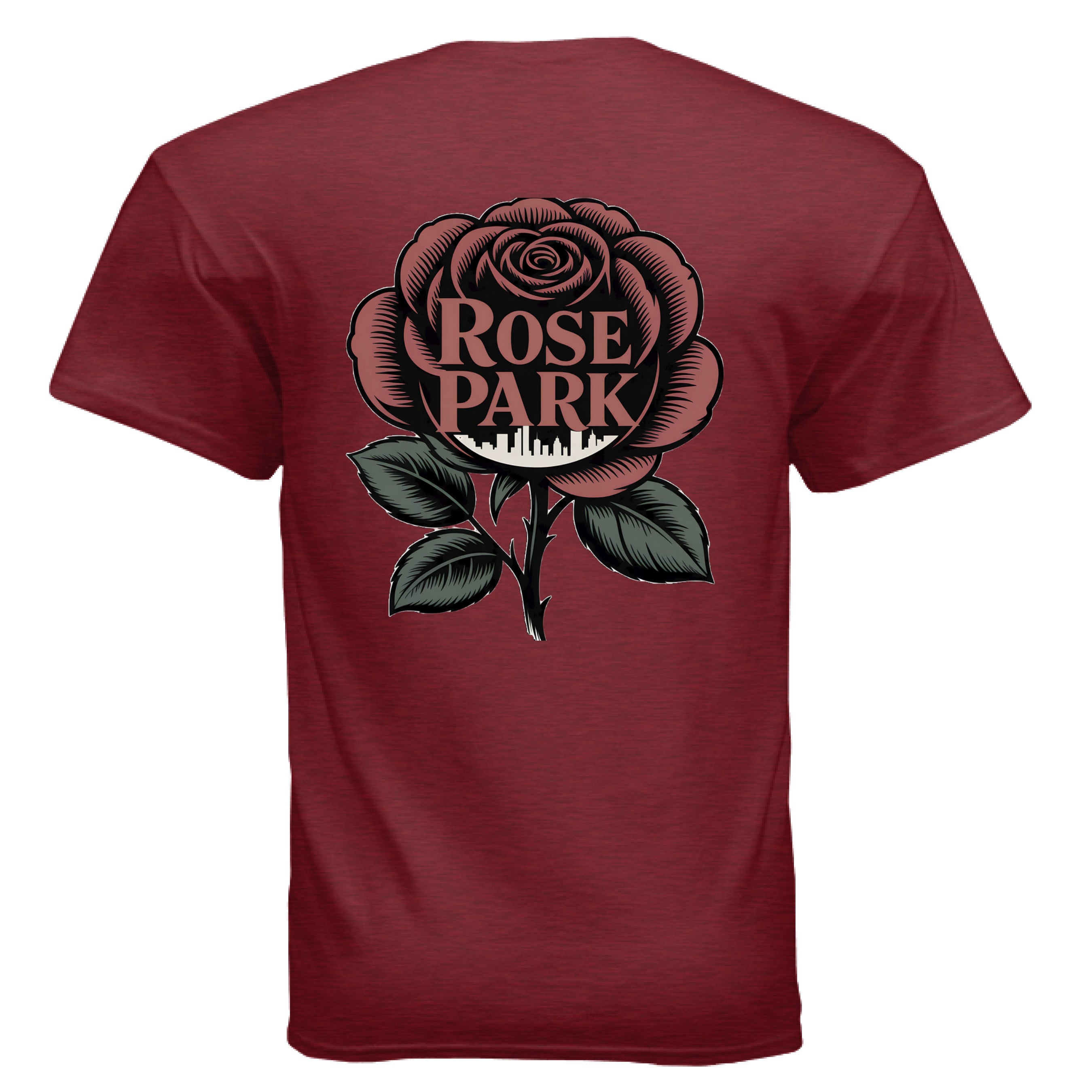 ANTIQUE CHERRY RED - BACK
